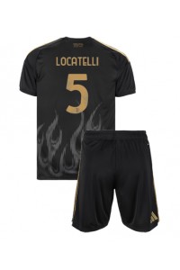 Juventus Manuel Locatelli #5 Babyklær Tredje Fotballdrakt til barn 2026-27 Korte ermer (+ Korte bukser)